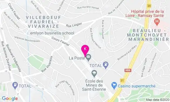 Localisation Anna Pichon