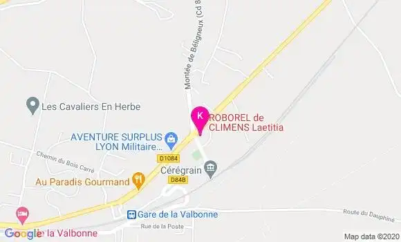 Localisation Blandine Panarioux