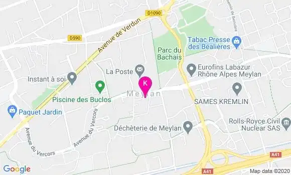 Localisation Chloe Landaud