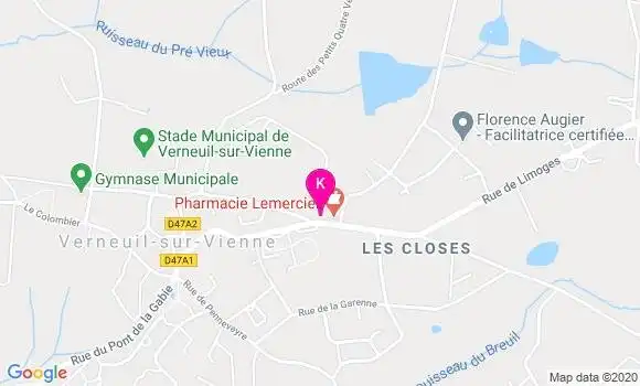 Localisation Pierre Dauguet