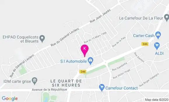 Localisation Malika Toufouti