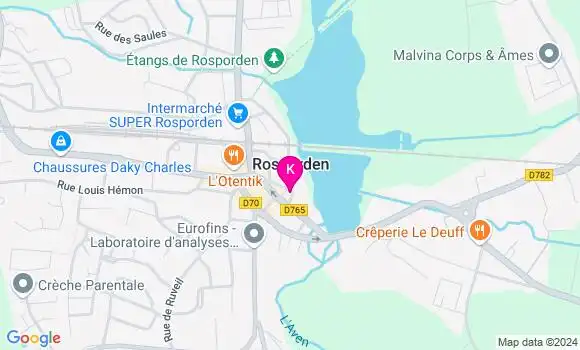 Localisation Marlène Laudrain