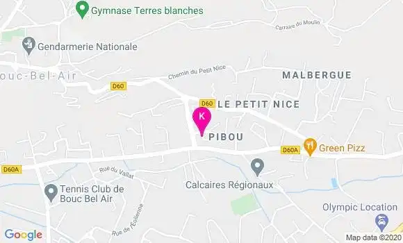 Localisation Laurence Mulard