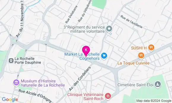Localisation Damien Rochette
