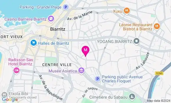 Localisation Eric Sylvain Jean Marie Harispe