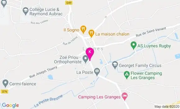 Localisation Valerie Clavier
