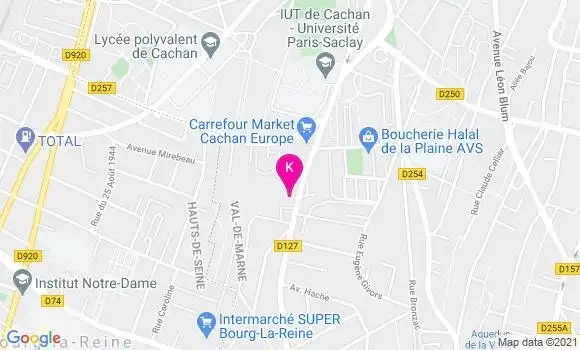 Localisation Isabelle Sautier
