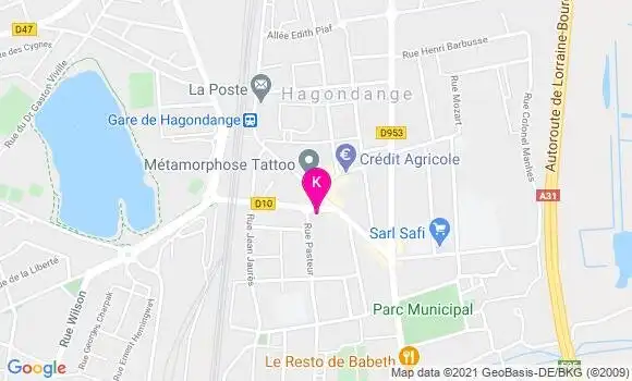 Localisation Anne Claire Maggio