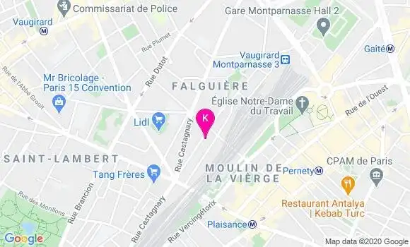 Localisation Jeremy Blugeon