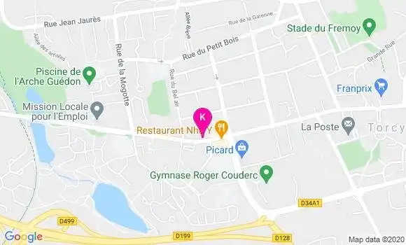 Localisation Edwige Gay
