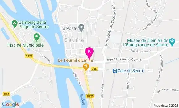 Localisation Jean Christophe Carre