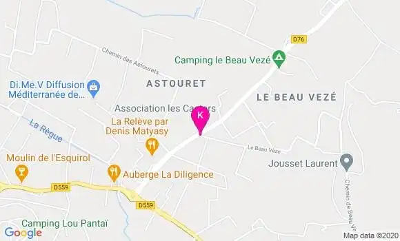 Localisation Emmanuel Estevan
