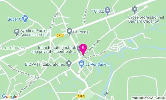 Localisation Catherine Sauvage