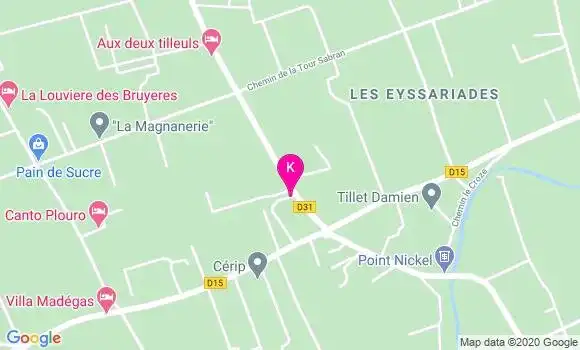 Localisation Esther Salengro Delmas