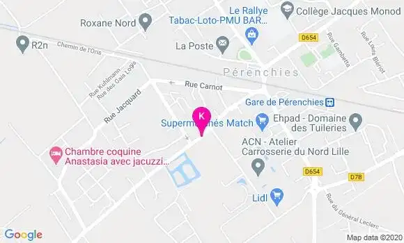 Localisation Pauline Mouton
