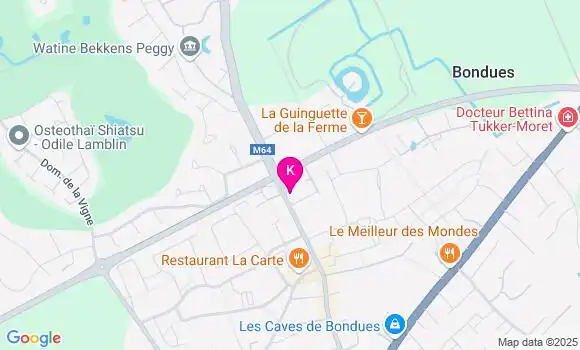 Localisation Morgane Damarey