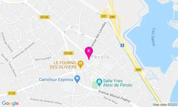 Localisation Lydia Faure