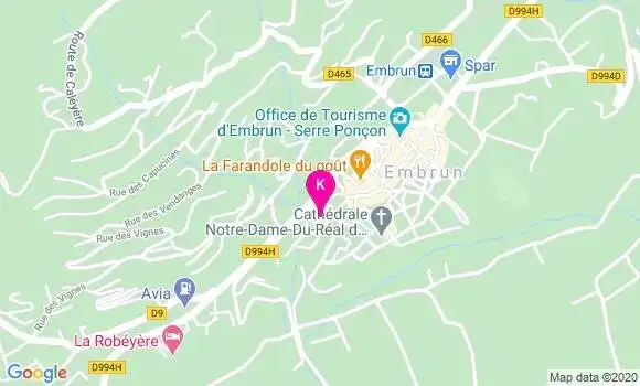 Localisation Zelie Alligier