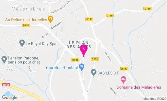 Localisation Laurent Veleine