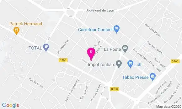 Localisation Emmanuelle Frisch