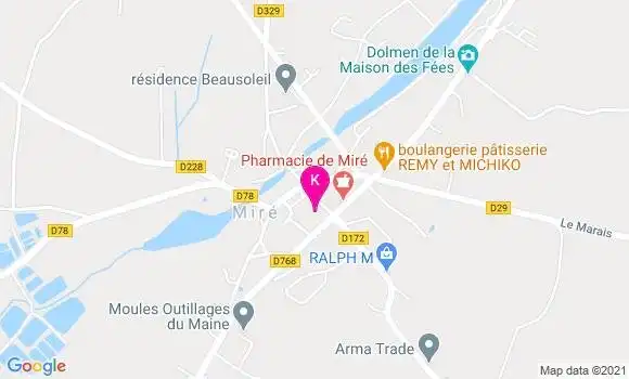 Localisation Sophie Jeauffre