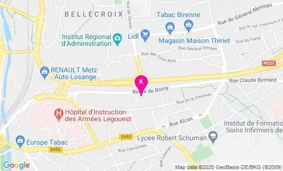Localisation Mylene Triffaux