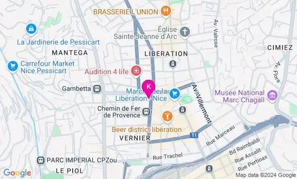 Localisation Anne Teissier