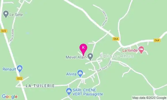 Localisation Alice Vincent