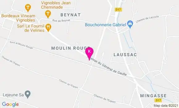 Localisation Virginie Large