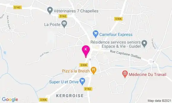 Localisation Jerome Le Guillanton