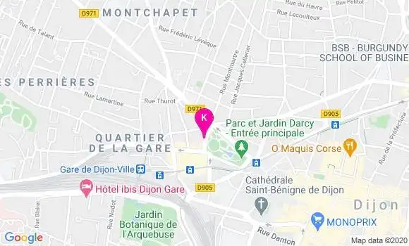 Localisation Eric Milcent