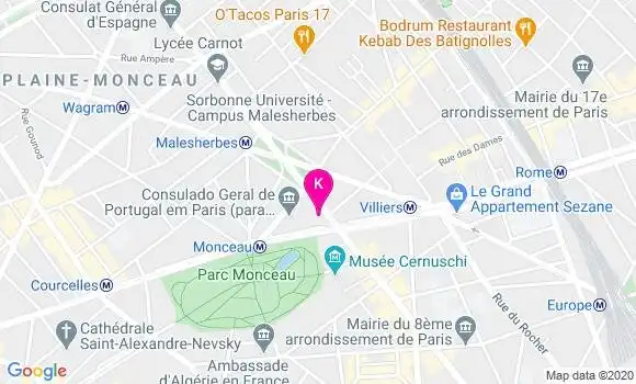 Localisation Nuno Borges