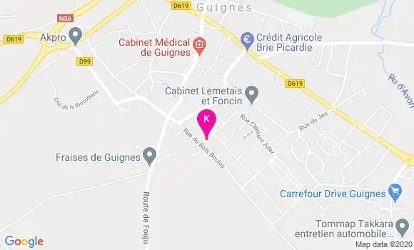 Localisation Francois Chevet