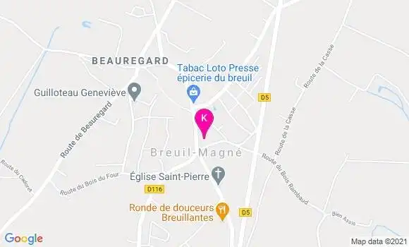 Localisation Isabelle Goupil Jean
