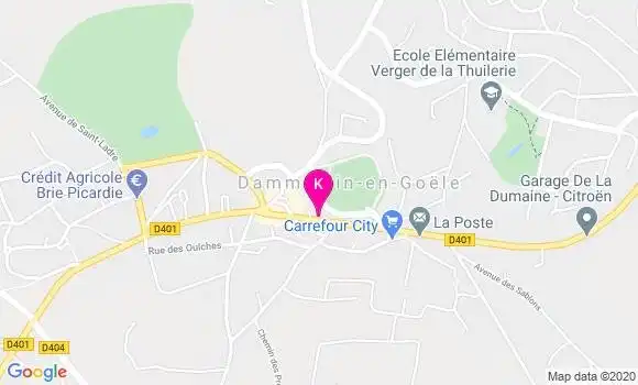 Localisation Ingrid Bruder Mouries