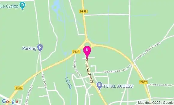 Localisation Jeanne Rembert