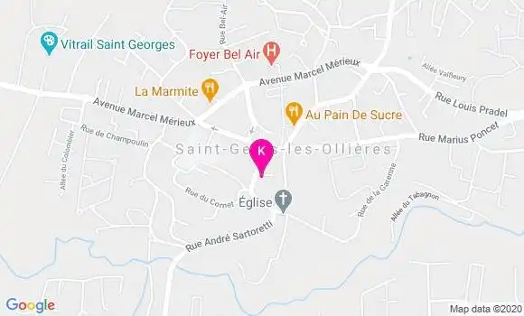 Localisation Amandine Faravel