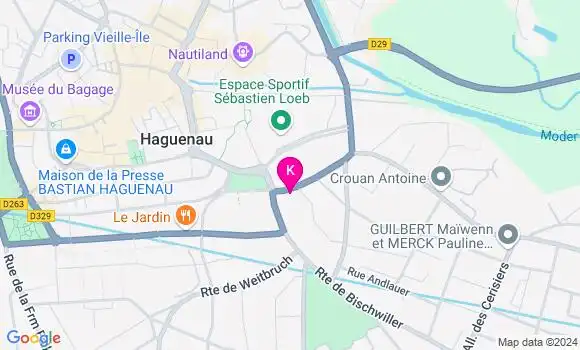 Localisation Antoine Hollard