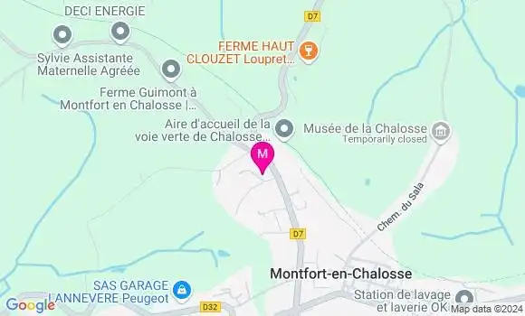 Localisation Pauline Clos Versaille