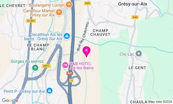 Localisation Alice Michel