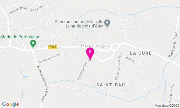 Localisation Laura Nicolas