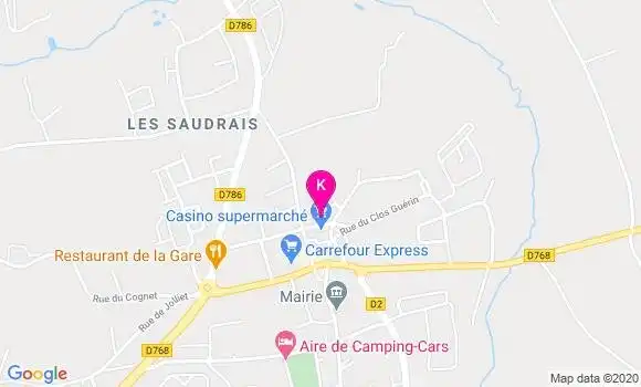 Localisation Eric Serrand
