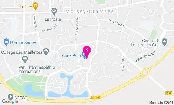 Localisation Fanny Courtois