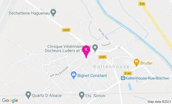 Localisation Laure Kandel