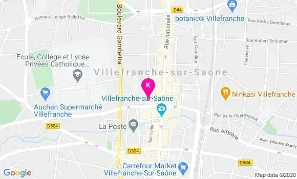 Localisation Anne Besson