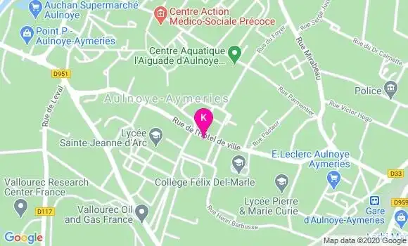 Localisation Anne Celine Mercier