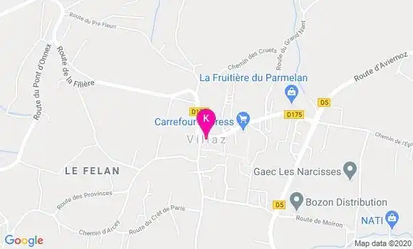 Localisation Juliette Geoffroy