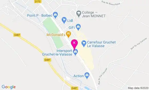 Localisation Leela Beuriot