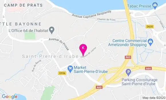 Localisation Celine Vacher
