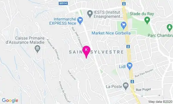 Localisation Pascaline Castel